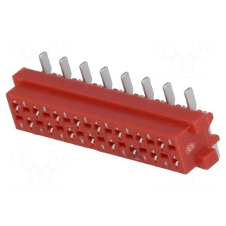 Wire-board | socket | female | PIN: 16 | SMT | on PCBs | 30V | 1A | -40÷105°C
