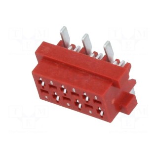 Wire-board | socket | female | PIN: 6 | SMT | on PCBs | 30V | 1A | -40÷105°C