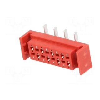 Wire-board | socket | female | PIN: 8 | SMT | on PCBs | 30V | 1A | -40÷105°C