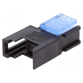 Wire-wire/PCB | plug | female | PIN: 3 | 2mm | IDC | for cable | Mini-Clamp
