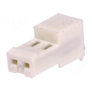 Plug | wire-board | female | PIN: 2 | 2.54mm | IDC | for cable | MTA-100