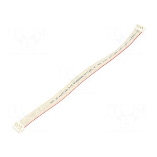 Ribbon cable with connectors | Contacts ph: 1.27mm | Len: 0.2m