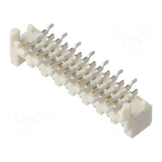 Socket | wire-board | male | PIN: 14 | 1.27mm | SMT | PicoFlex | 1.2A | 250V