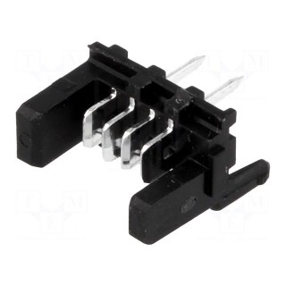 Socket | wire-board | male | PIN: 4 | 1.27mm | THT | PicoFlex | 1.2A | tinned