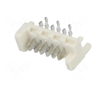 Socket | wire-board | male | PIN: 6 | 1.27mm | SMT | PicoFlex | 1.2A | tinned