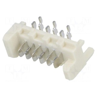 Socket | wire-board | male | PIN: 6 | 1.27mm | SMT | PicoFlex | 1.2A | tinned
