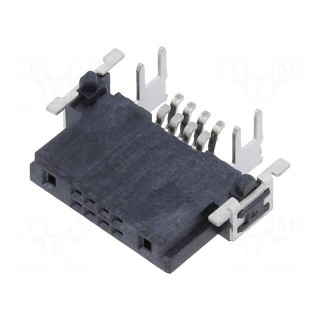 Connector: PCB to PCB | female | PIN: 10(2+8) | har-flex® Hybrid
