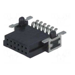 Connector: PCB to PCB | female | PIN: 12 | 1.27mm | Series: har-flex