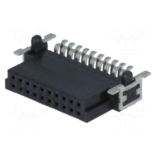 Connector: PCB to PCB | female | PIN: 20 | 1.27mm | har-flex® | 2.3A | SMT