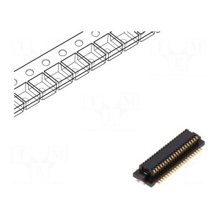 Connector: PCB to PCB | female | PIN: 40 | 0.5mm | H: 2.7mm | DF12N | SMT
