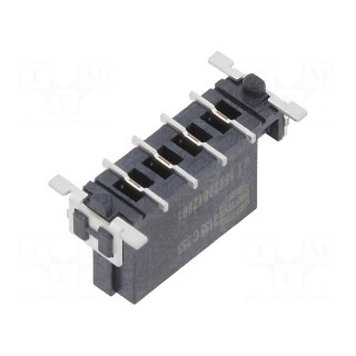 Connector: PCB to PCB | female | PIN: 4 | 2.54mm | har-flex® Power