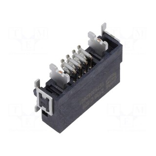Connector: PCB to PCB | male | PIN: 10(2+8) | har-flex® Hybrid | SMT