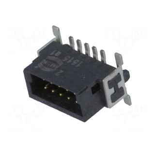 Connector: PCB to PCB | male | PIN: 10 | 1.27mm | Series: har-flex | 2.3A