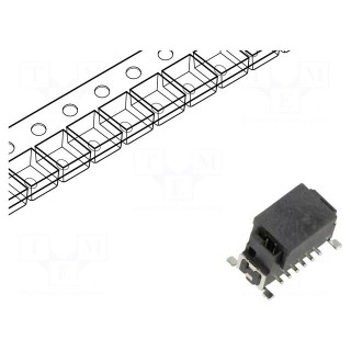 Connector: PCB to PCB | male | PIN: 16 | 1.27mm | Archer Kontrol | SMT