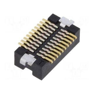 Connector: PCB to PCB | male | PIN: 20 | 0.5mm | H: 2.3mm | DF12N | SMT