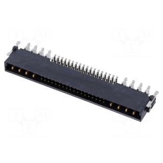 Connector: PCB to PCB | male | PIN: 44(8+36) | har-flex® Hybrid | SMT