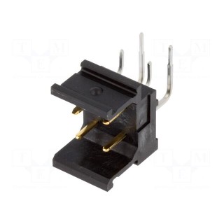 Connector: PCB to PCB | male | PIN: 4 | har-modular® | THT | angled