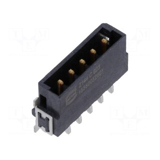 Connector: PCB to PCB | male | PIN: 5 | 2.54mm | har-flex® Power | 21A