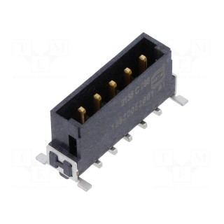 Connector: PCB to PCB | male | PIN: 5 | 2.54mm | har-flex® Power | 20A