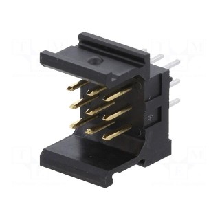 Connector: PCB to PCB | male | PIN: 9 | har-modular® | THT | straight