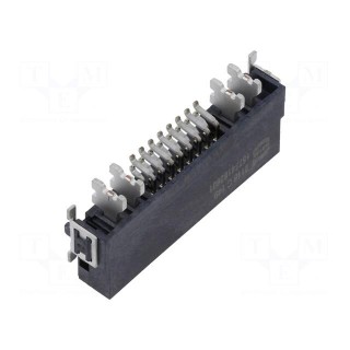 Connector: PCB to PCB | male | PIN: 20(4+16) | har-flex® Hybrid | SMT