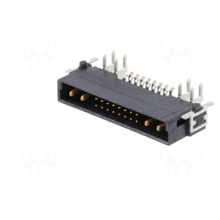 Connector: PCB to PCB | male | PIN: 20(4+16) | har-flex® Hybrid