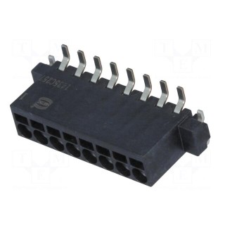 Connector: wire-board | female | PIN: 8 | 2.54mm | Series: har-flexicon