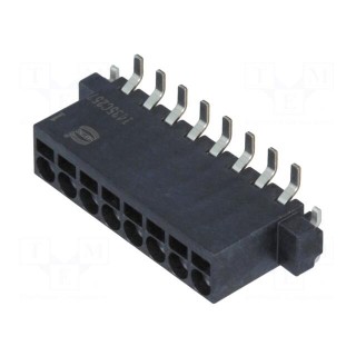 Connector: wire-board | female | PIN: 8 | 2.54mm | har-flexicon® | SMT