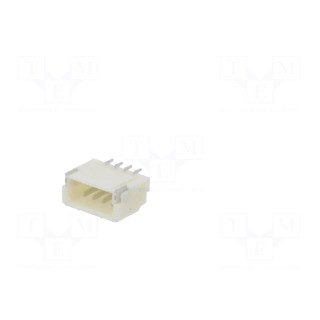 Socket | wire-board | male | 1mm | PIN: 4 | SMT | 50V | 1A | tinned | 20mΩ