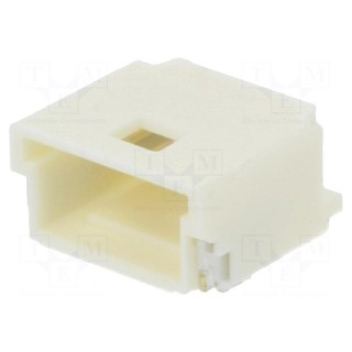 Socket | wire-board | male | Pico-Clasp | 1mm | PIN: 4 | SMT | 50V | 1A