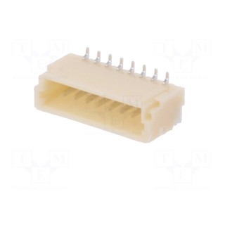 Socket | wire-board | male | SH,SR | 1mm | PIN: 8 | SMT | 50V | 1A | -25÷85°C