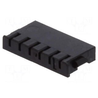 Plug | wire-board | female | 1.2mm | PIN: 6 | for cable | Layout: 1x6 | 1.5A