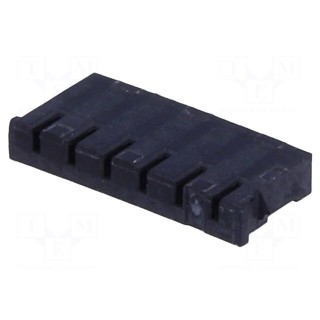 Plug | wire-board | female | 1.2mm | PIN: 6 | IDC | for cable | -25÷85°C