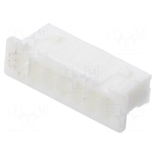 Plug | wire-board | female | 1.25mm | PIN: 7 | w/o contacts | for cable