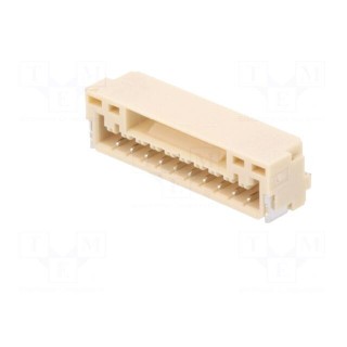 Socket | wire-board | male | GH | 1.25mm | PIN: 10 | SMT | 50V | 1A