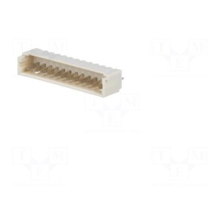 Socket | wire-board | male | PicoBlade | 1.25mm | PIN: 12 | THT | 1A | tinned