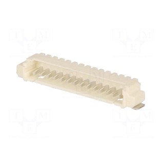 Socket | wire-board | male | PicoBlade | 1.25mm | PIN: 14 | SMT | 1A | tinned