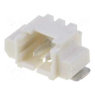 Socket | wire-board | male | PicoBlade | 1.25mm | PIN: 2 | SMT | 1A | tinned