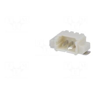Socket | wire-board | male | PicoBlade | 1.25mm | PIN: 3 | SMT | 1A | tinned