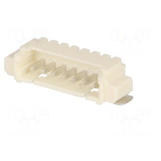 Socket | wire-board | male | PicoBlade™ | 1.25mm | PIN: 7 | SMT | 1A | tinned