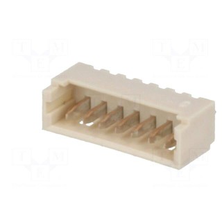 Socket | wire-board | male | PicoBlade™ | 1.25mm | PIN: 7 | THT | 1A | tinned