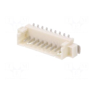 Socket | wire-board | male | PicoBlade™ | 1.25mm | PIN: 9 | SMT | 1A | tinned