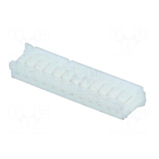 Plug | wire-board | female | 1.5mm | PIN: 12 | w/o contacts | for cable