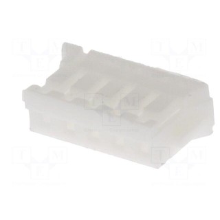 Plug | wire-board | female | 1.5mm | PIN: 5 | w/o contacts | for cable