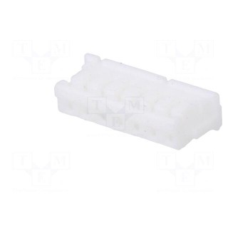 Plug | wire-board | female | ZH | 1.5mm | PIN: 7 | w/o contacts | for cable