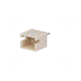 Socket | wire-board | male | ZH | 1.5mm | PIN: 2 | THT | 50V | 1A | -25÷85°C