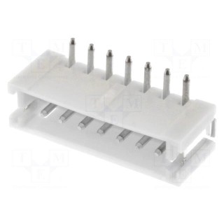Socket | wire-board | male | ZH | 1.5mm | PIN: 7 | SMT | 50V | 1A | -25÷85°C