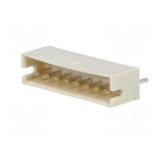 Socket | wire-board | male | ZH | 1.5mm | PIN: 8 | THT | 50V | 1A | -25÷85°C