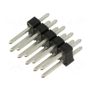 Pin header | pin strips | male | BERGSTIK II | 2.54mm | PIN: 10 | THT