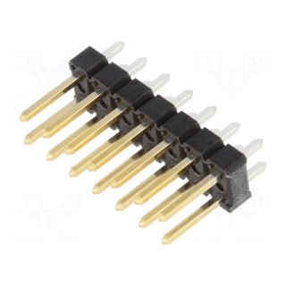 Pin header | pin strips | male | BERGSTIK II | 2.54mm | PIN: 14 | THT